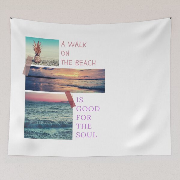 Item preview, A Walk On The Beach Is Good For The Soul designed and sold by Salva-Shop.
