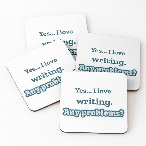 Item preview, I love Writing designed and sold by cooldesignsalot.