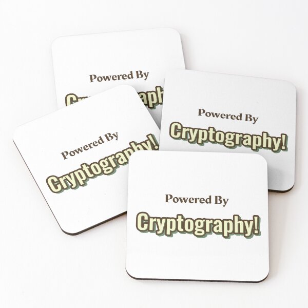 Item preview, Powered By Cryptography designed and sold by cooldesignsalot.