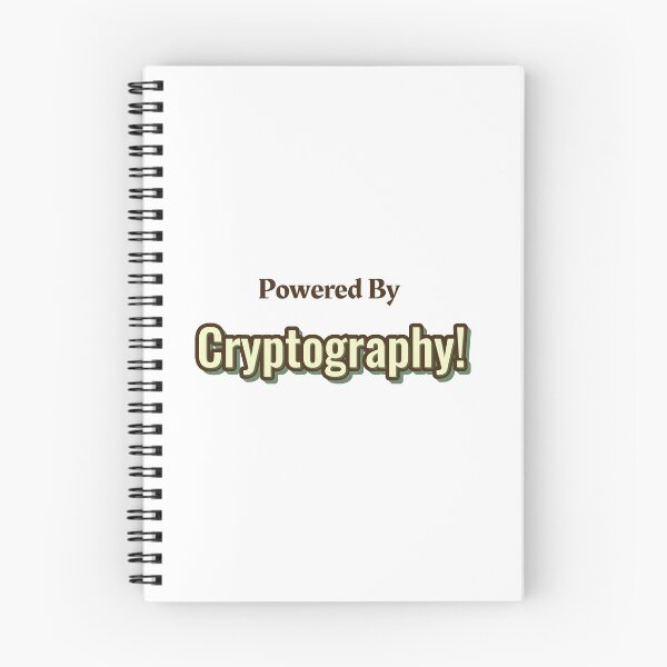 Item preview, Powered By Cryptography designed and sold by cooldesignsalot.