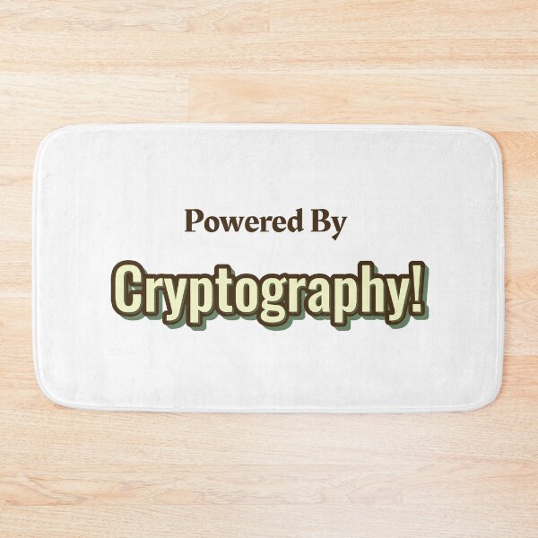 Item preview, Powered By Cryptography designed and sold by cooldesignsalot.
