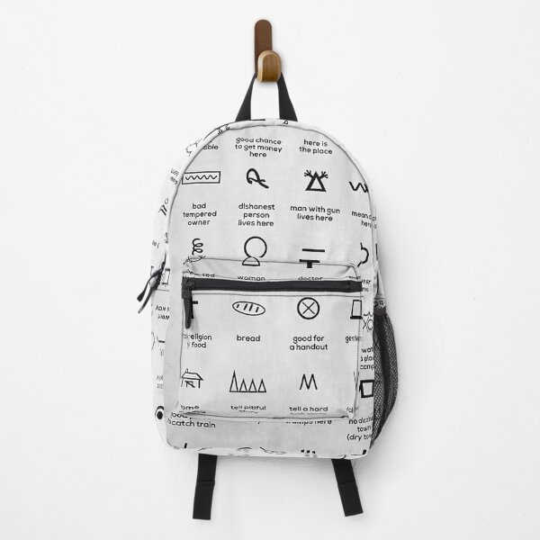 Item preview, Hobo Symbols (White) designed and sold by SelentingArts.