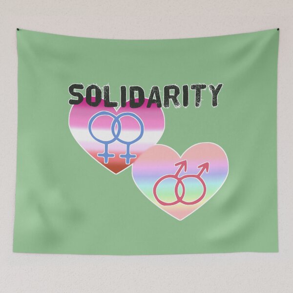Item preview, Lesbian & Gay Solidarity designed and sold by chaotichomo.
