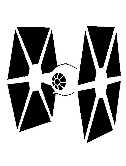 "TIE-FIGHTER Minimalist " by mattmattmaatt | Redbubble
