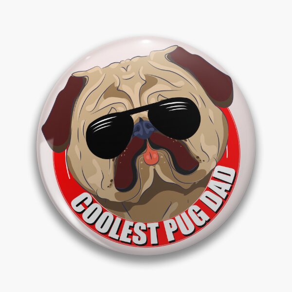 Artikelvorschau, Der coolste Mops-Vater aller Zeiten entworfen und verkauft von Pugstuff.