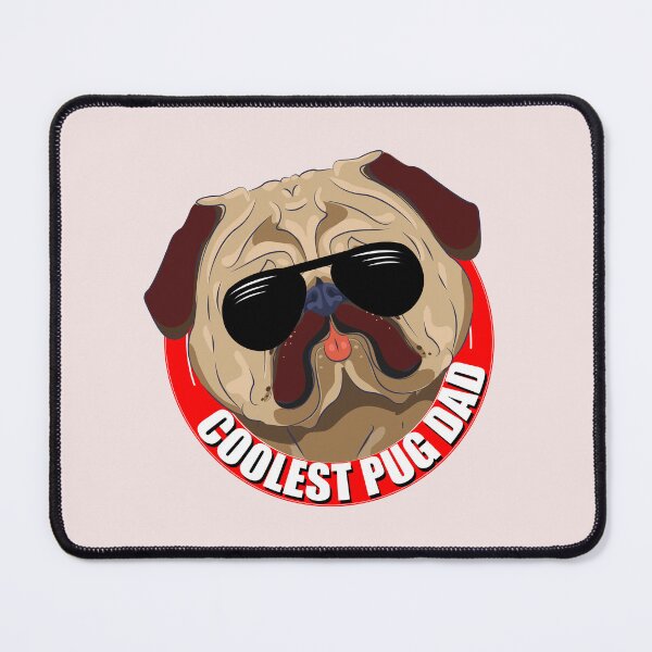 Item preview, Coolest Pug Dad Ever designed and sold by Pugstuff.