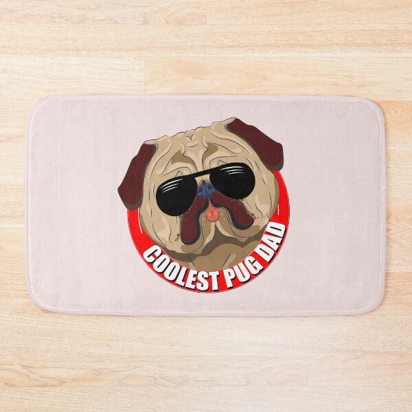 Item preview, Coolest Pug Dad Ever designed and sold by Pugstuff.