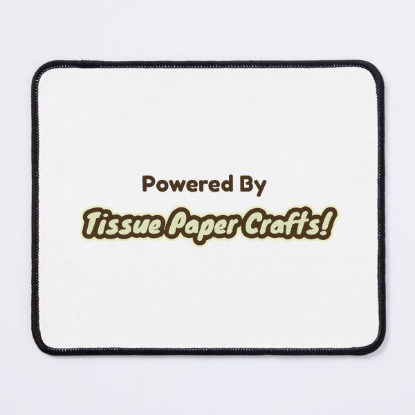 Item preview, Powered By Tissue Paper Crafts designed and sold by cooldesignsalot.