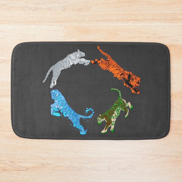 Item preview, Elemental Tigers designed and sold by KristalStittle.