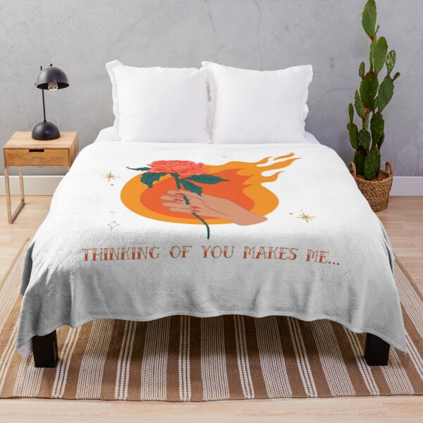 Item preview, I am burning while thinking of you today designed and sold by LargeShop.