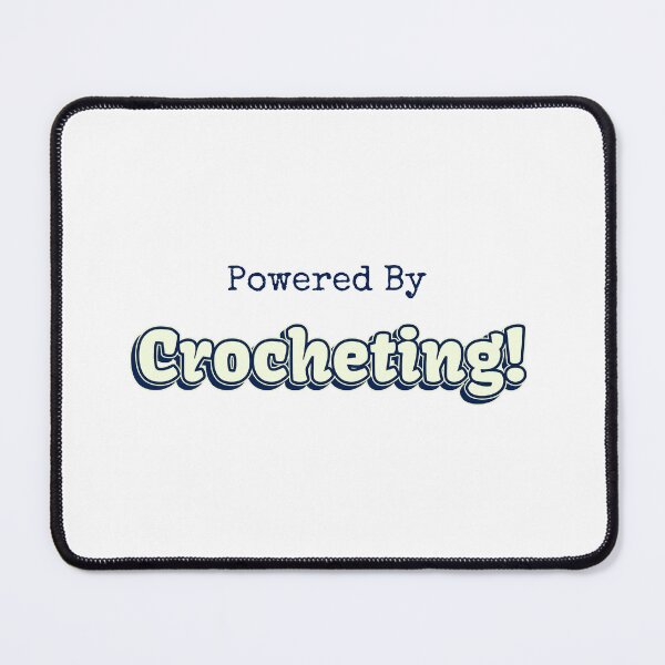 Item preview, Powered By Crocheting designed and sold by cooldesignsalot.