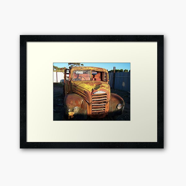 Garner's Wreck Framed Art Print