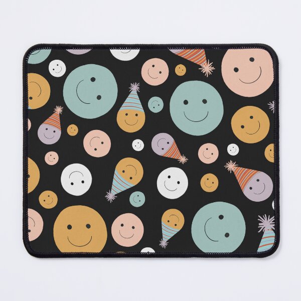 Item preview, Sonrisas de cumpleaños - Negro designed and sold by KBurnsArt.