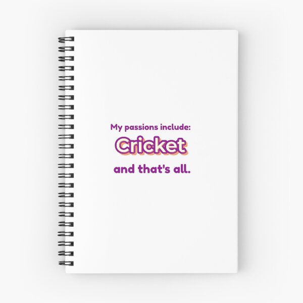 Item preview, Cricket is my passion designed and sold by cooldesignsalot.