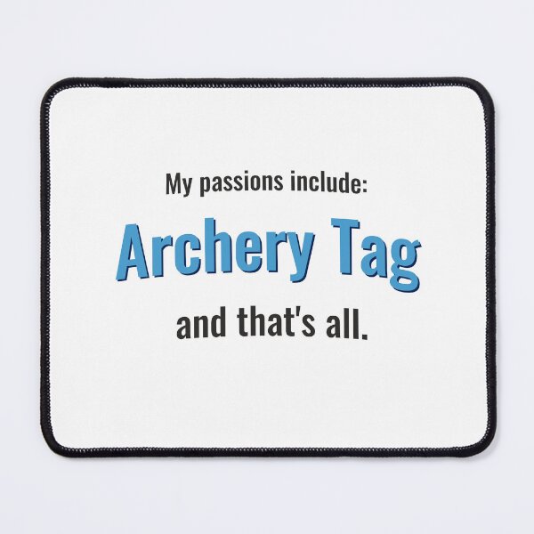 Item preview, Archery Tag is my passion designed and sold by cooldesignsalot.