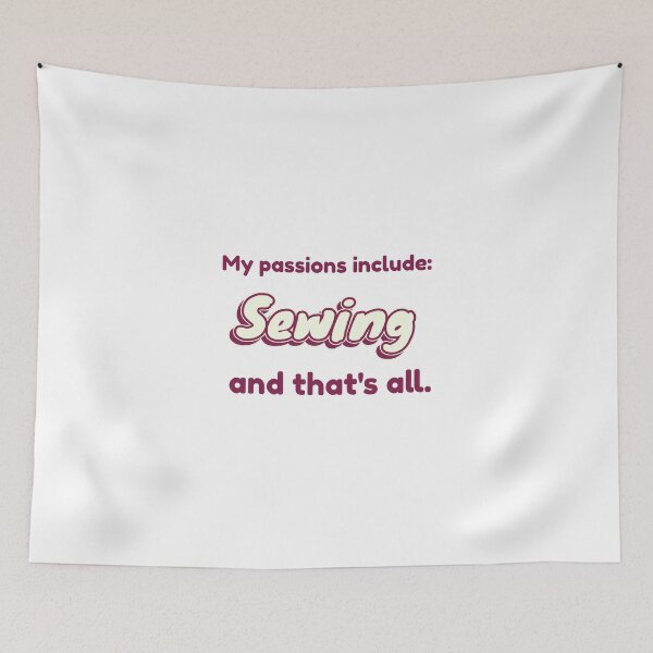 Item preview, Sewing is my passion designed and sold by cooldesignsalot.