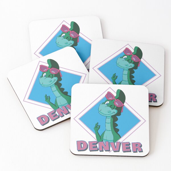 Item preview, Denver The Last Dinosaur Funny Tee designed and sold by quickkaart.