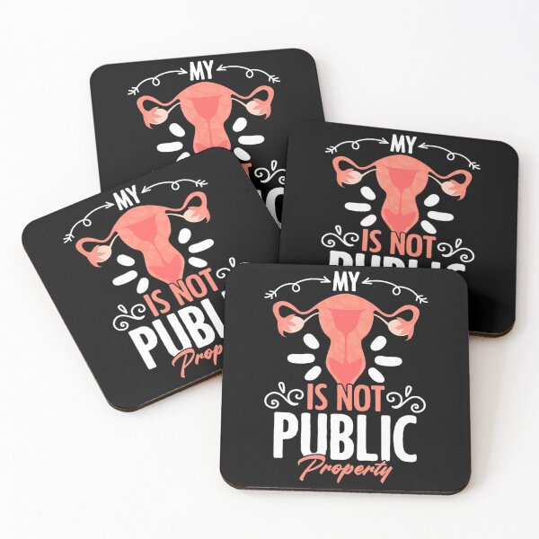 Item preview, My Uterus Not Public Property Reproductive Women Rights  designed and sold by Denisse Ellis.