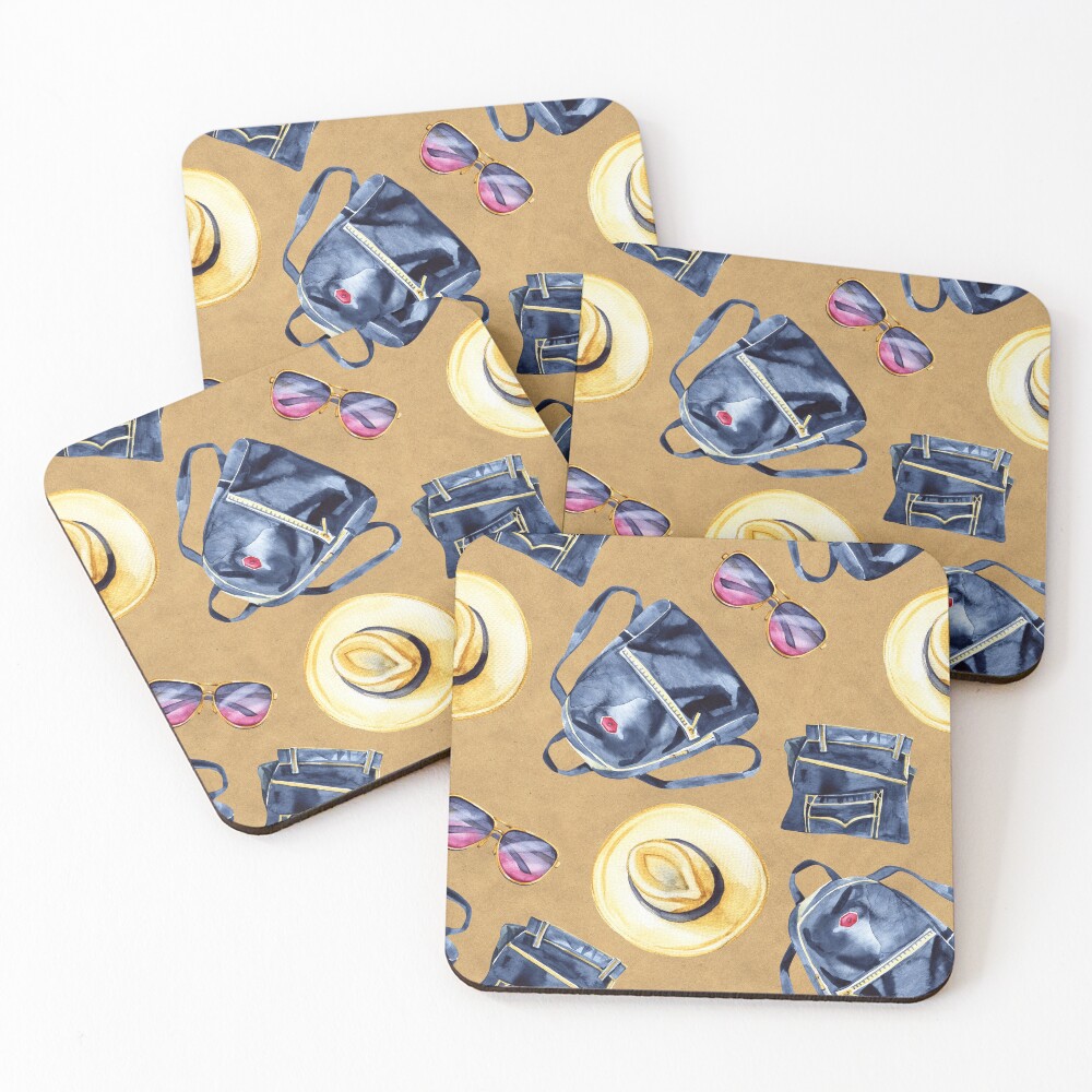 Item preview, Coasters (Set of 4) designed and sold by PatternTale.
