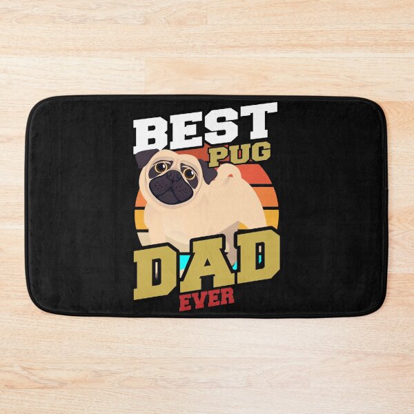 Item preview, Best Pug Dad Ever Cool Pug Dad designed and sold by Pugstuff.