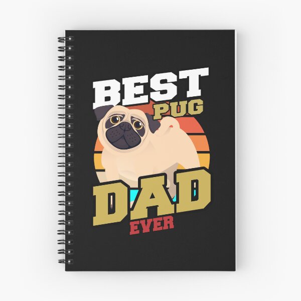 Item preview, Best Pug Dad Ever Cool Pug Dad designed and sold by Pugstuff.