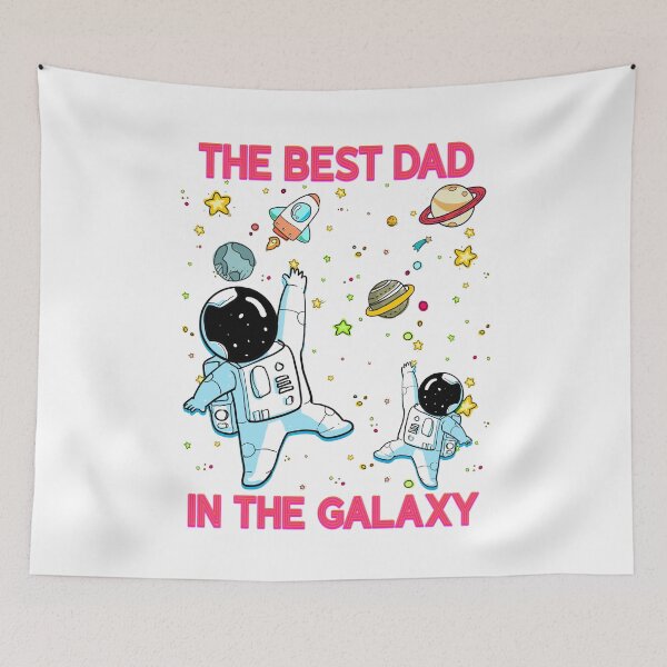 Item preview, Dad (WP),Father,The best Dad in the galaxy,Happy Father's Day T-Shirt, Father's Day Gift, Moustache Shirt designed and sold by Vaccine159.