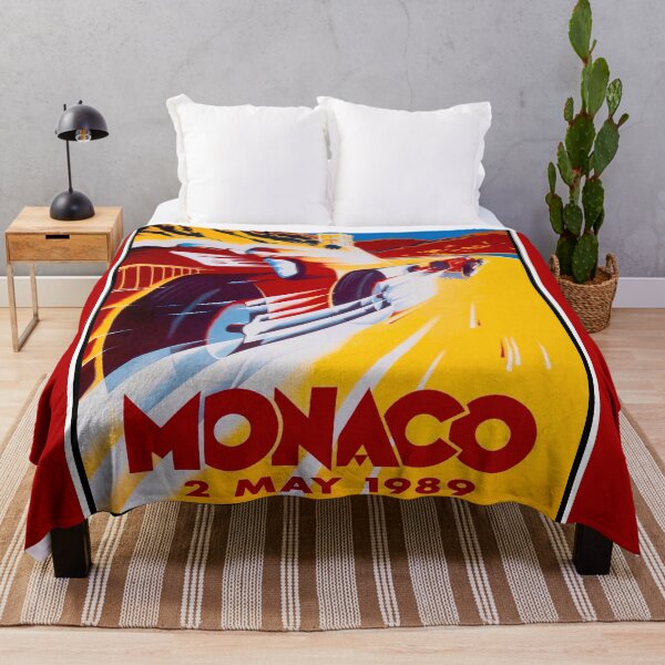 Item preview, MONACO: Vintage Grand Prix Auto Racing Print designed and sold by posterbobs.