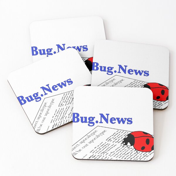 Item preview, Bug News - ladybug reading designed and sold by BugNews.