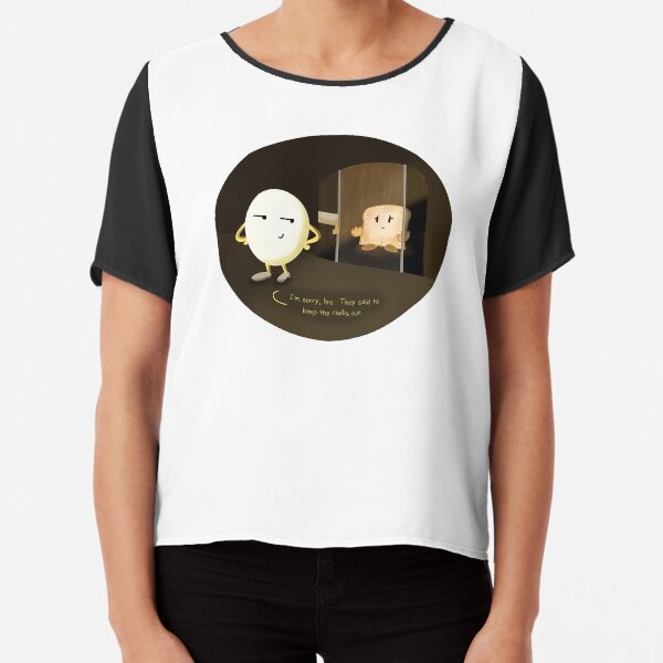 Keep the Carbs Out Chiffon Top