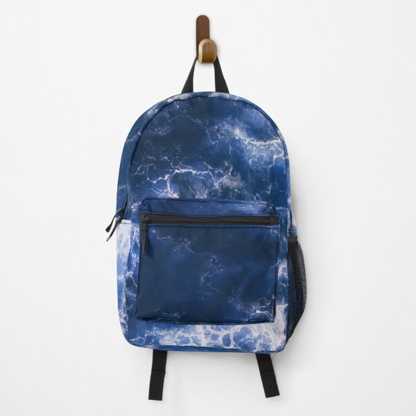 Item preview, Beautiful Blue foaming waves north beach Nazare Portugal designed and sold by ZAIKY DREAMS.