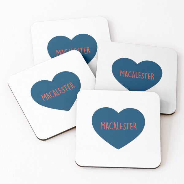 Item preview, Macalester College Heart designed and sold by stickerskool.