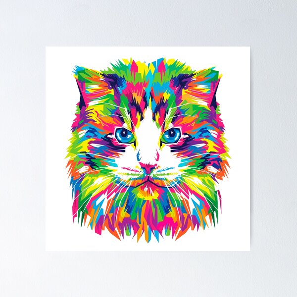 Item preview, Colorful Cat  designed and sold by Do Style.