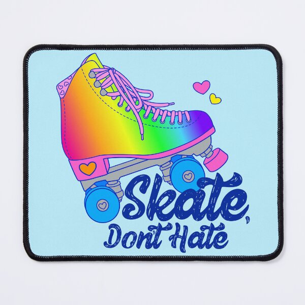 Item preview, Skate Don't Hate - Rainbow - Large designed and sold by Alexa Martin.