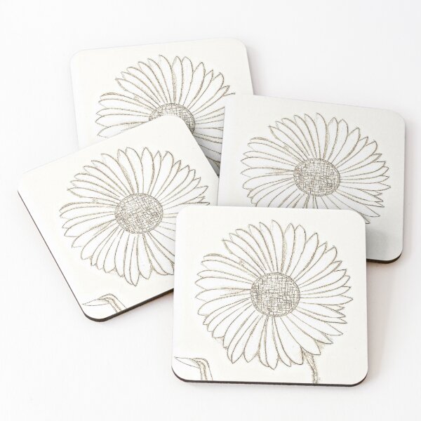 Item preview, Metric Sunflower Botanical Sketch designed and sold by Lacey Schmidt.