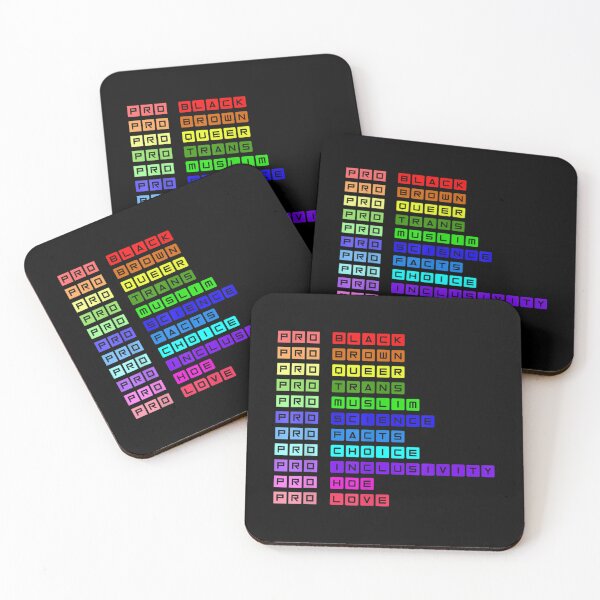 Item preview, Pro Black Pro Brown Pro Queer Pro Trans  Pro Choice  designed and sold by Denisse Ellis.