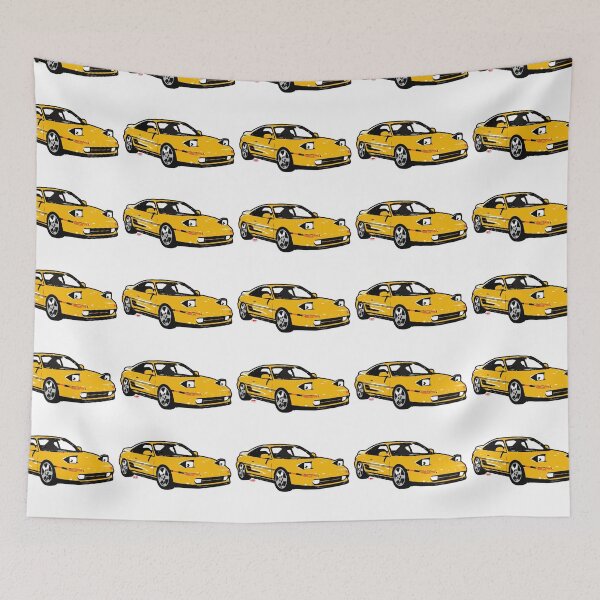 Item preview, Yellow 90s Japan Sport Car designed and sold by CoolRide.