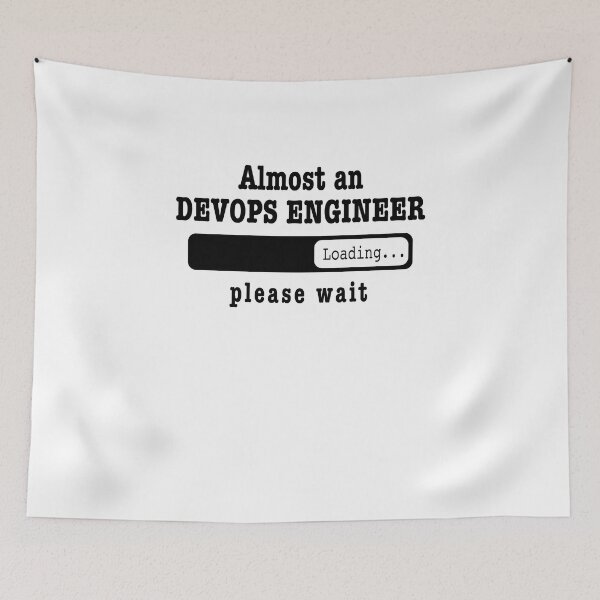 Item preview, Almost a Devops engineer Loading PLease wait, Funny Devops engineer job shirt, christmas Birthday Devops engineer Gift For Mens Womens Dad Husband designed and sold by xlnv.