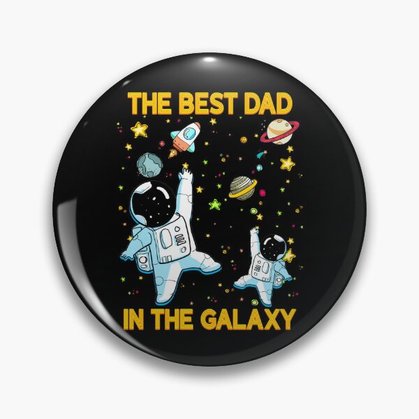 Item preview, Dad (BY),Father,The best Dad in the galaxy,Happy Father's Day T-Shirt, Father's Day Gift, Moustache Shirt designed and sold by Vaccine159.
