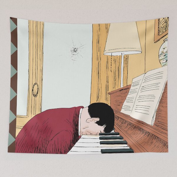 Item preview, Dispatch Sleepy Pianist designed and sold by Julie Stubbs.
