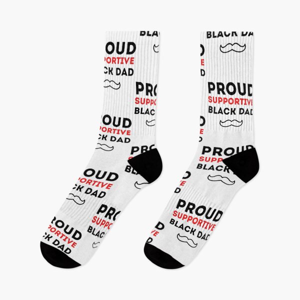 Item preview, Proud Supportive Black Dad, Gift for dad on birthday or Fathers Day  designed and sold by Mehdi Art.