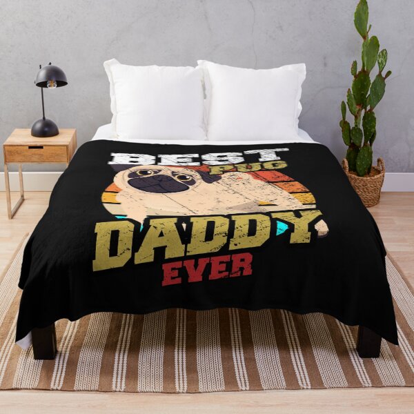 Item preview, Best Pug Daddy Ever Coolest Pug Dad designed and sold by Pugstuff.