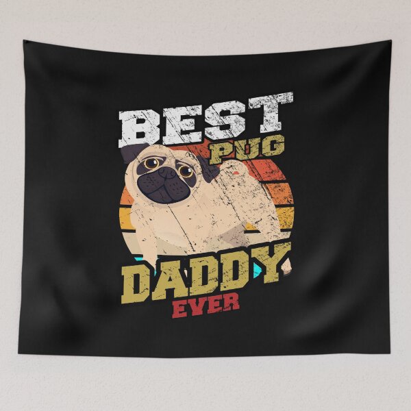 Item preview, Best Pug Daddy Ever Coolest Pug Dad designed and sold by Pugstuff.