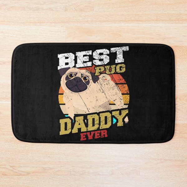 Item preview, Best Pug Daddy Ever Coolest Pug Dad designed and sold by Pugstuff.