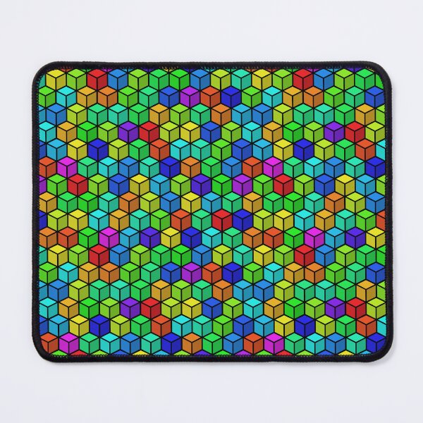 Item preview, Rainbow Cube pattern designed and sold by ianablakeman.