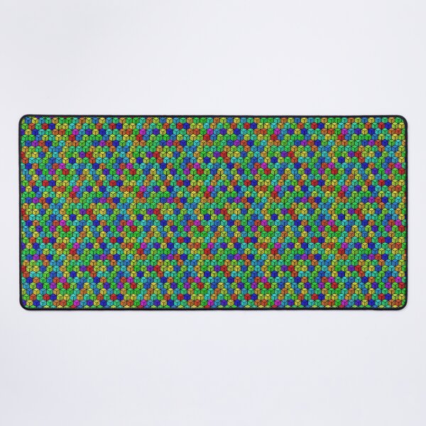 Item preview, Rainbow Cube Dice Pattern designed and sold by ianablakeman.