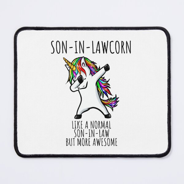 Item preview, Son-In-Lawcorn Funny Unicorn Dabbing Gift Like A Normal Son-In-Law But More Awesome designed and sold by FunnyGiftIdeas.