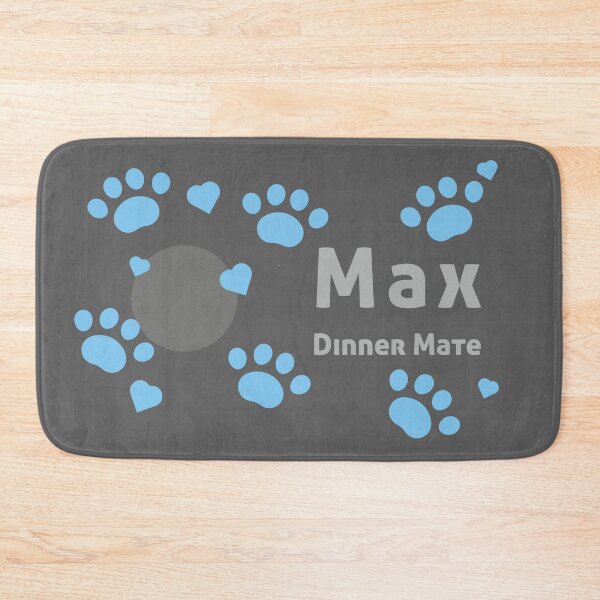 Item preview, ** Custom Food Rug Name Pet Mat Max sleeping Pet Blankets pet rug designed and sold by StudioLiteDaLu.
