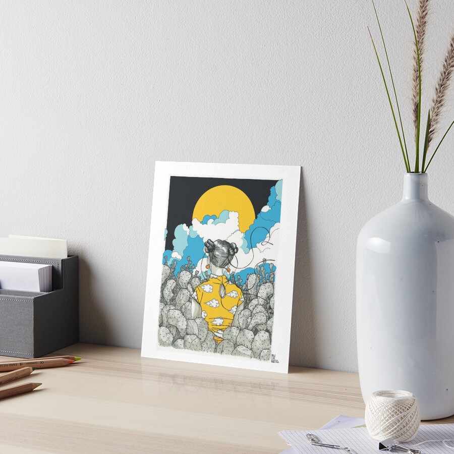 Item preview, Art Board Print designed and sold by SebCeph.