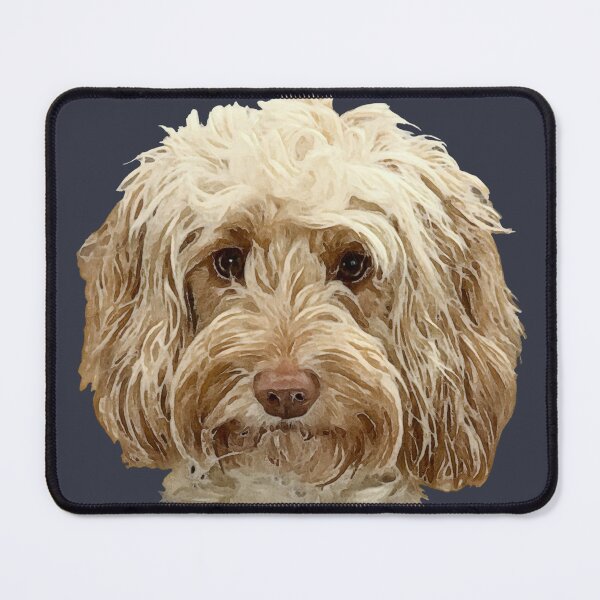 Item preview, Golden Apricot Doodle Dog  designed and sold by Happy Dog Doodles.