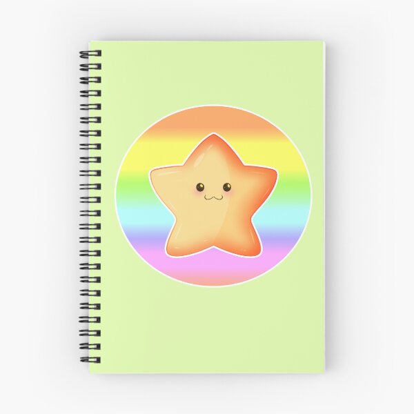 Item preview, Kawaii Star with Cute Face designed and sold by With Love, InspireMari.